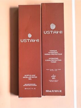 Ustawi Myrtle Leaf Micellar Water Gel & Hydrating Toner — NIB
